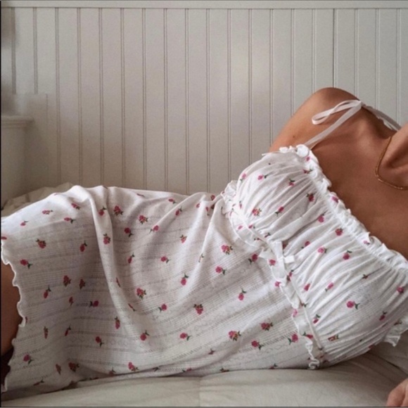 For Love And Lemons Other - Love of Lemons Cotten flower night gown.